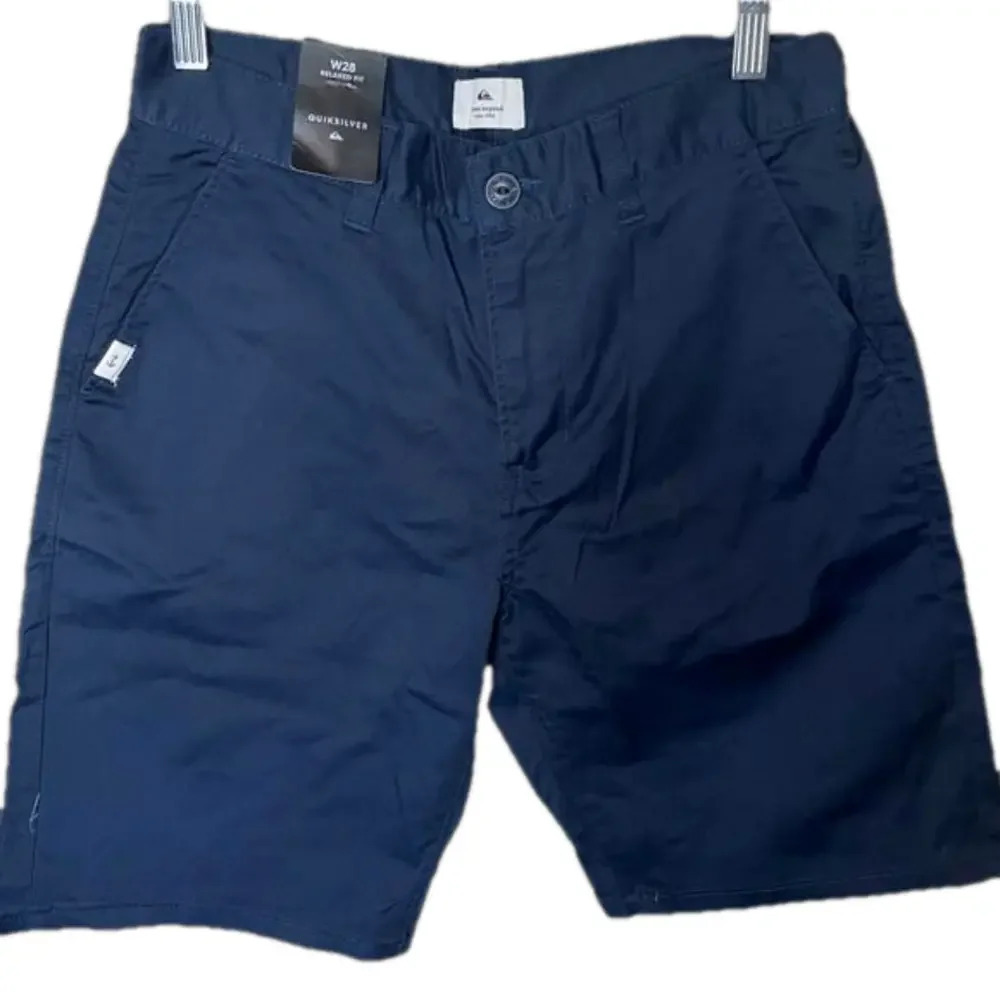 Quick Silver Relaxed Fit Navy Shorts
